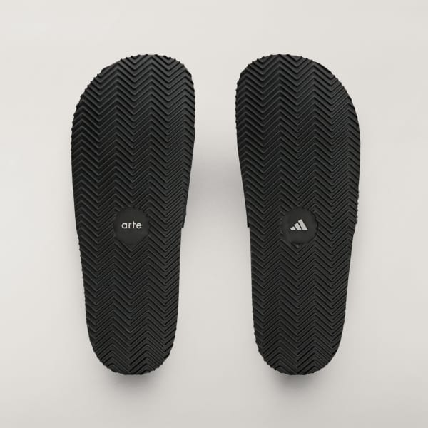 Negro Chancla adidas x Arte Antwerp Adilette