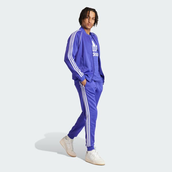 Adidas chaqueta sale superstar purpura
