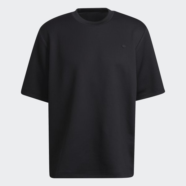 Preto T-shirt Trefoil Plissê Adicolor VS673