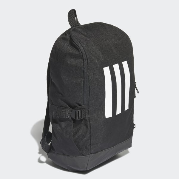 Czerń Essentials 3-Stripes Response Backpack