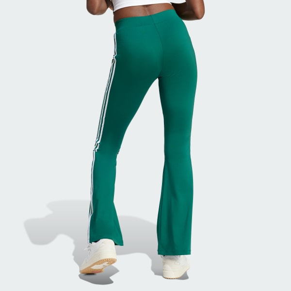 Womens green adidas leggings top