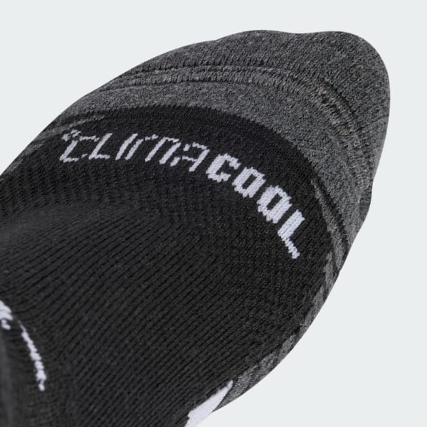 Svart Performance CLIMACOOL Cushioned Low Sokker, 3 par