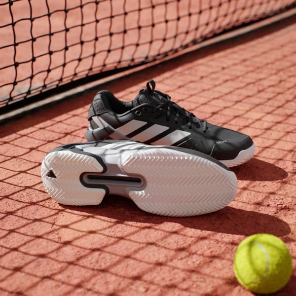 Svart Adizero Ubersonic 5 Clay Tennisskor
