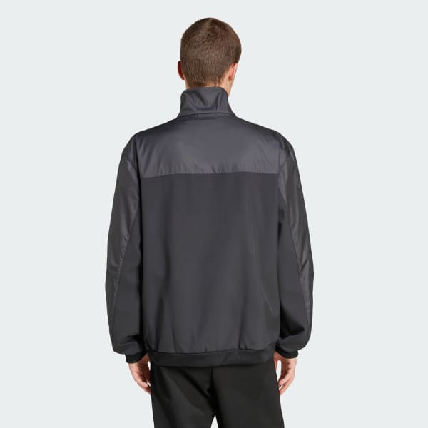 Đen Áo Track Top Utility