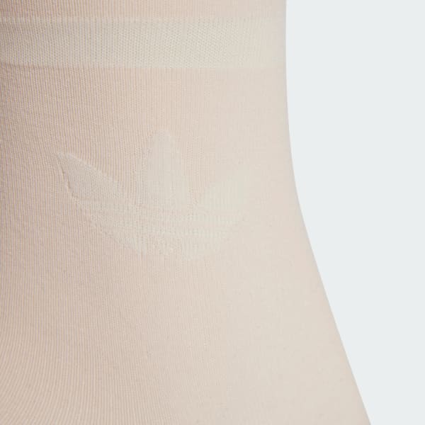 Beige Collective Power Mid-Cut Crew Length sokker, 3 par