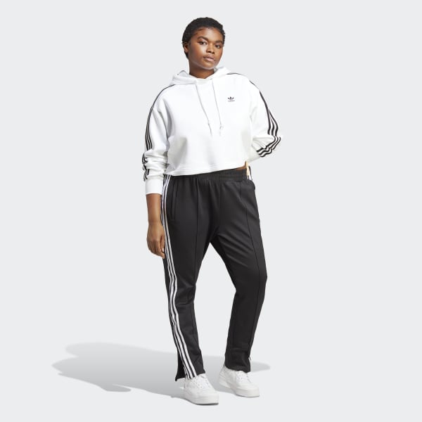 cerná Sportovní kalhoty Adicolor SST (plus size)