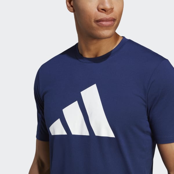 Blu T-shirt da allenamento Train Essentials Feelready Logo