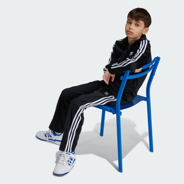 Czerń Bluza Adicolor Firebird Kids
