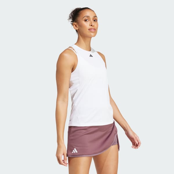 Blanco Camiseta sin mangas Club Tennis