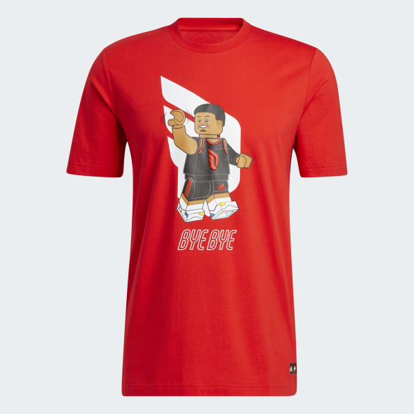 adidas x LEGO Tee Damian Lillard Red adidas Philippines