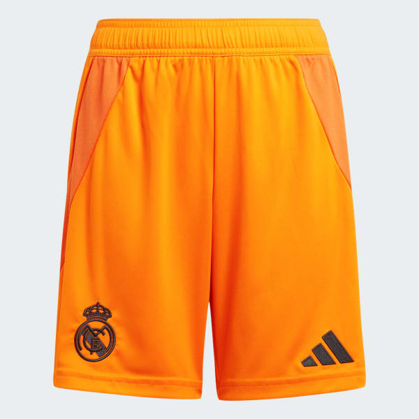 Pomarańczowy Szorty Real Madrid 24/25 Away Kids