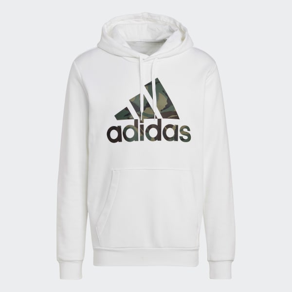 Adidas essentials camouflage hoodie clearance