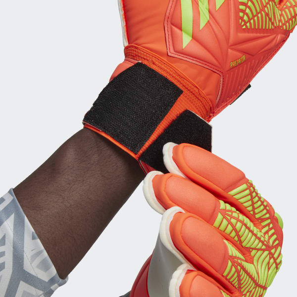 Orange Predator Edge Fingersave Match handsker IR749
