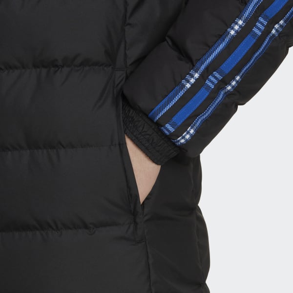 Zwart Tiro Lange Donsjas RM053
