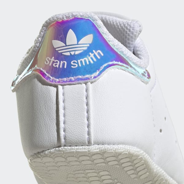 White Stan Smith Crib Shoes LEW54