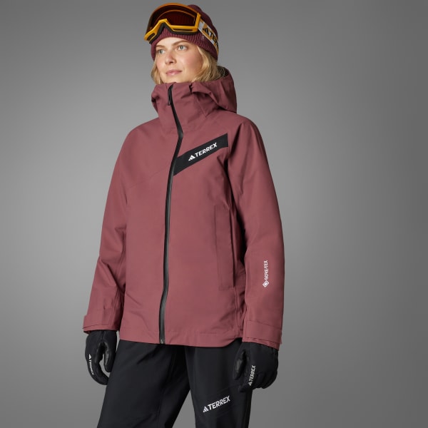 Bordeaux Giacca Terrex Techrock 3L in Gore-Tex C-Knit