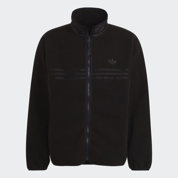 adidas 2000 Luxe Zip-Up Fleece Jacket - Black | adidas US