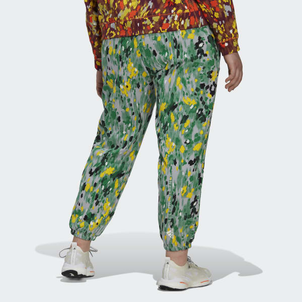 Bianco Pantaloni da allenamento adidas by Stella McCartney Printed (Curvy)