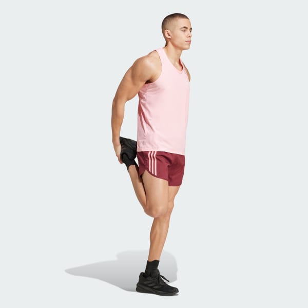 Pink Own the Run Runners Tank Top