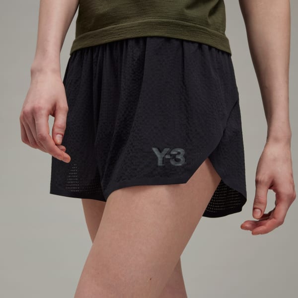 adidas Y-3 Running Shorts - Black | Free Shipping with