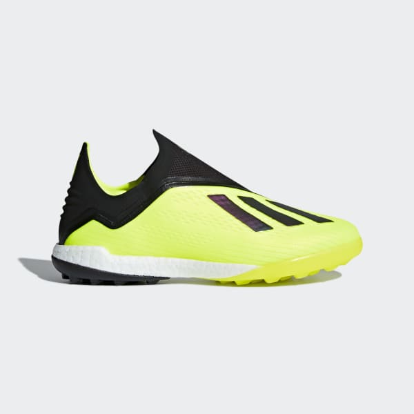adidas botines amarillos