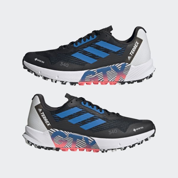 Black Terrex Agravic Flow 2.0 GORE-TEX Trail Running Shoes LRZ58