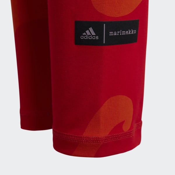 Laranja Legging Algodão Marimekko
