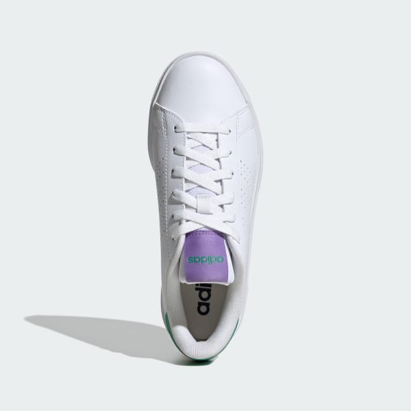 White Advantage Base 2.0 Shoes
