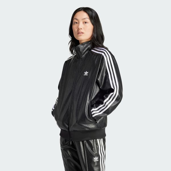 アディダス オリジナルス プレミアム フェイクレザー ファイヤーバード リュクス トラックトップ