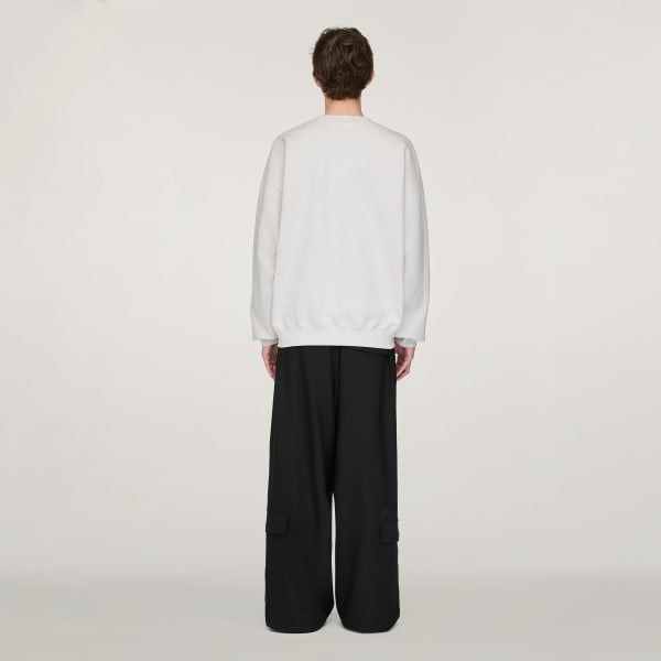 Noir Pantalon coupe droite Y-3 Sport Uniform