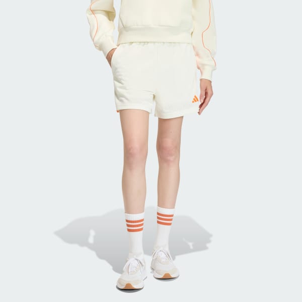 Bianco PANTALONCINI MESH STADIUM