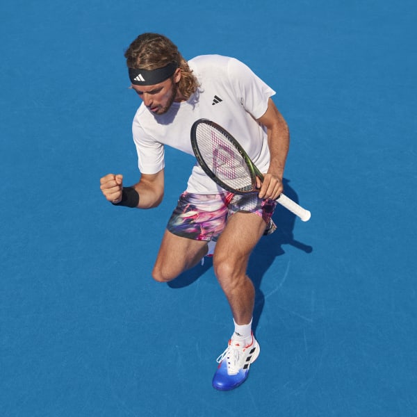 Multicolor Melbourne Ergo Tennis Graphic Shorts