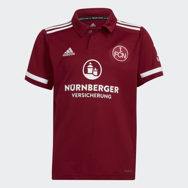 Czerwony 1. FC Nürnberg 21/22 Home Jersey HNP40