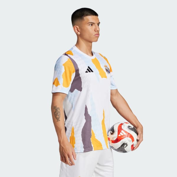 Bianco Maglia Pre-Match 24/25 Real Madrid