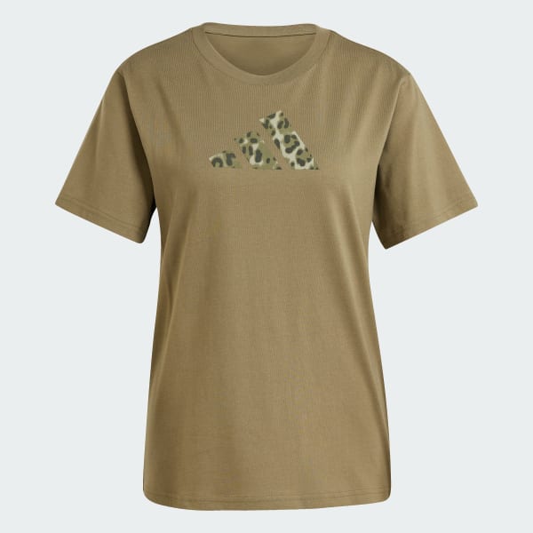 สีเขียว เสื้อยืดพิมพ์ลาย Future Icons