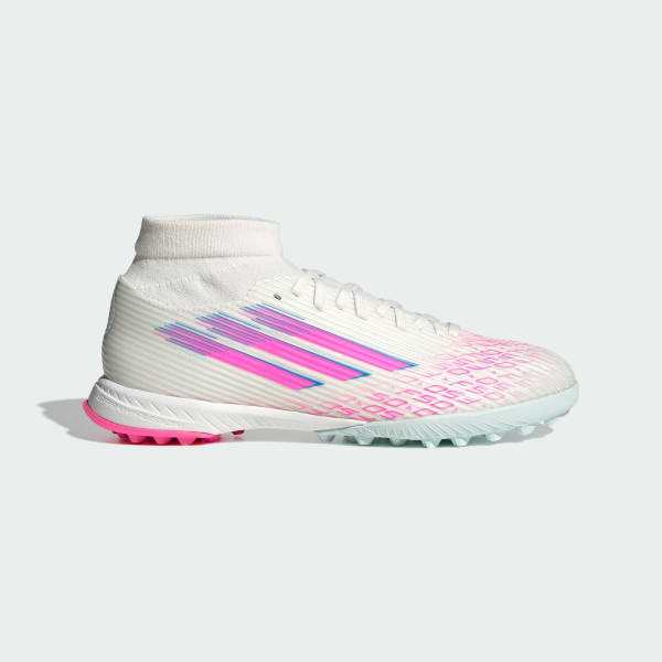 Blanco Tacos de Fútbol F50 Sparkfusion League para Pasto Artificial