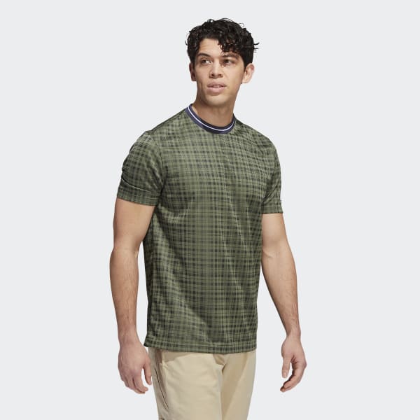 mau-xanh-la Áo Polo Cổ Tròn Adicross