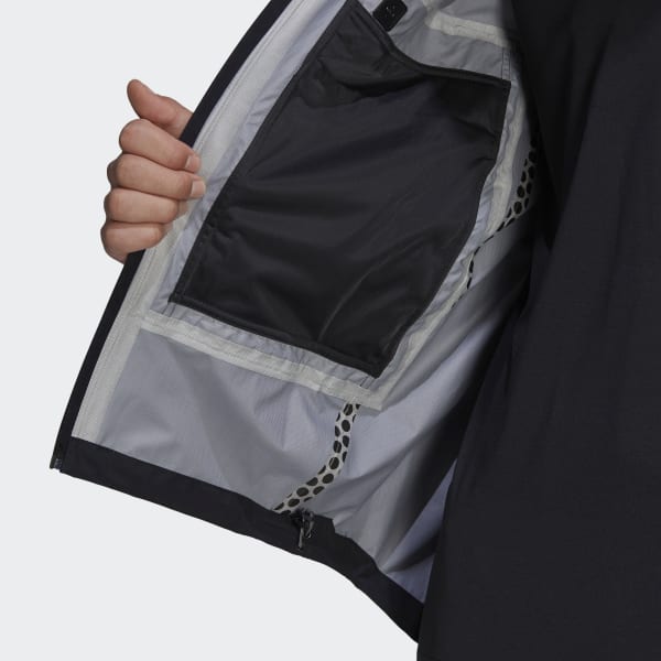 Negro Chaqueta impermeable Five Ten All-Mountain