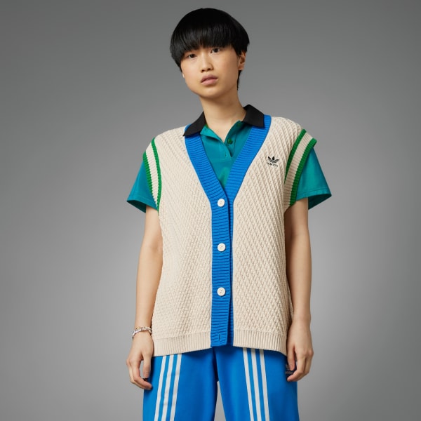 adidas Adicolor 70s Knit Vest - Beige | adidas Canada