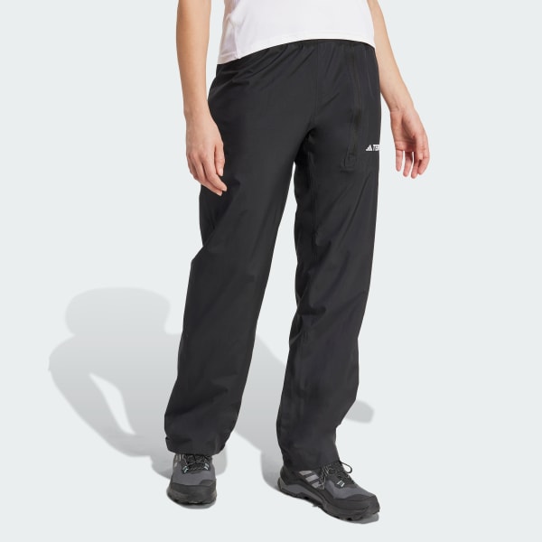 Black Terrex Multi Climaproof Two-Layer Rain Tracksuit Bottoms
