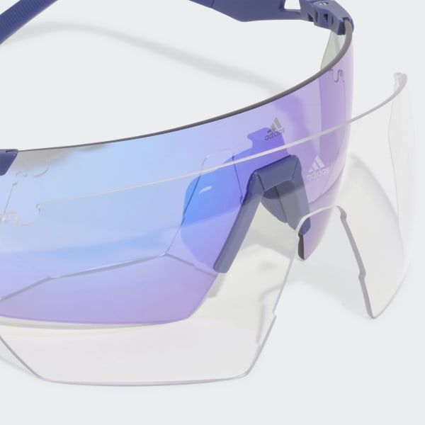 adidas SP0062 Antique Black Sunglasses - Blue | Free Shipping with