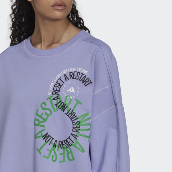 Μωβ adidas by Stella McCartney Sportswear Sweatshirt (Gender Neutral) BWC65