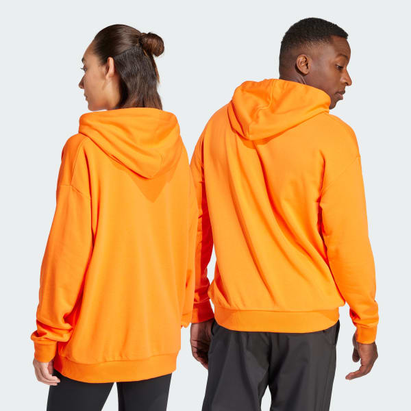 Naranja Buzo con Capucha Terrex Logo Grande (Unisex)