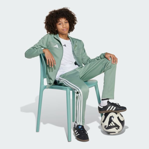 adidas Tiro 25 Essentials Training Jacket Kids - Green | Free