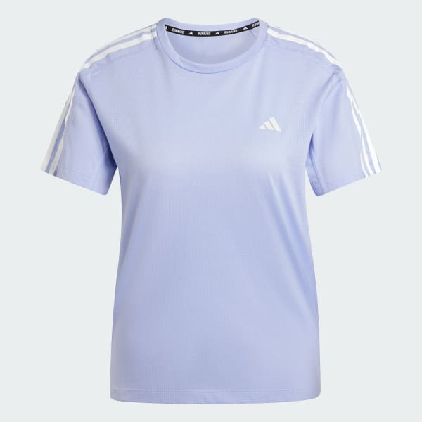 Morado Polera Own the Run 3 Tiras