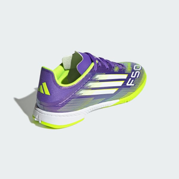 adidas Buty F50 League Indoor Kids - Fioletowy | adidas Poland