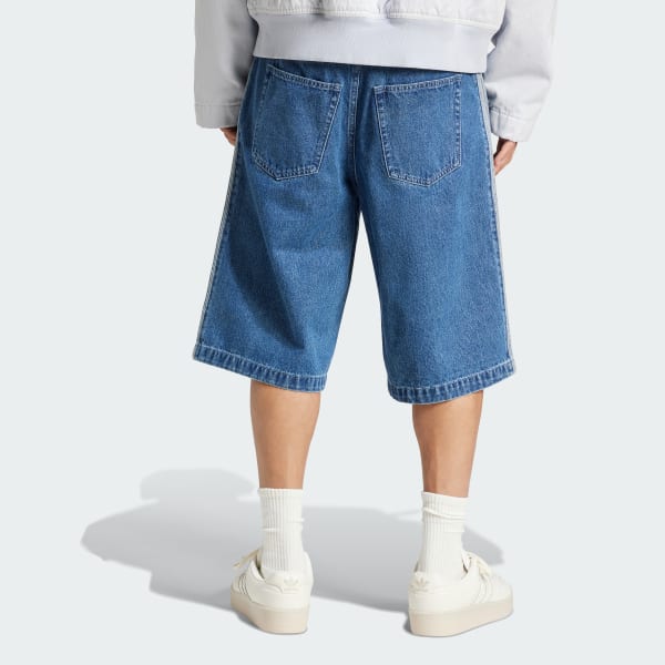 blauw Adicolor Denim Firebird Short