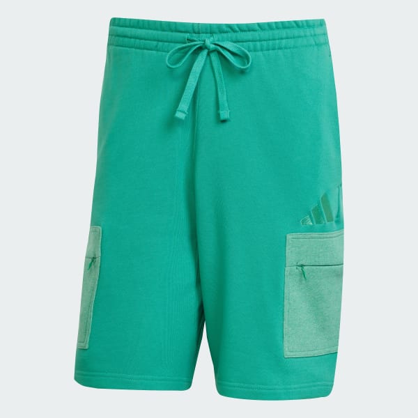 アディダス☆ALL SZN French Terry Colorblock Shorts☆選択２色 adidas ALL SZN French Terry Colorblock Shorts - Green | Free