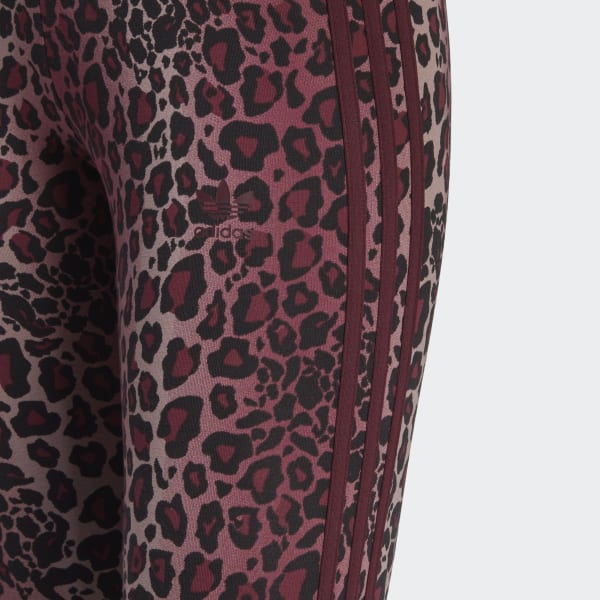 adidas 7/8 Leggings - Burgundy