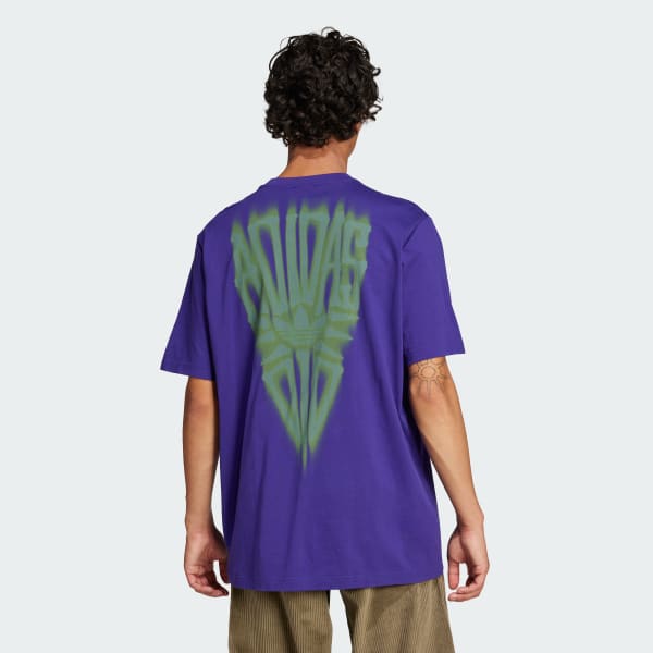 adidas Skeleton Back Tee - Purple | Free Shipping with adidas Skeleton Back Tee - Purple | Free Shipping with